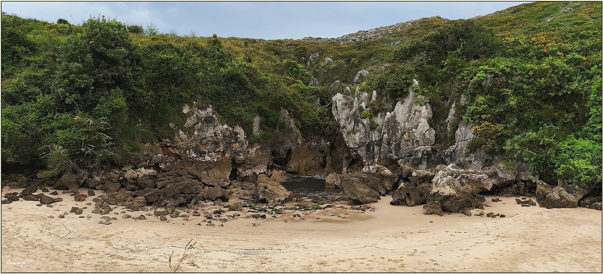 Playa de Gulpiyuri, detalle